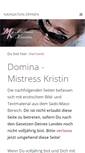 Mobile Screenshot of mistress-kristin.com